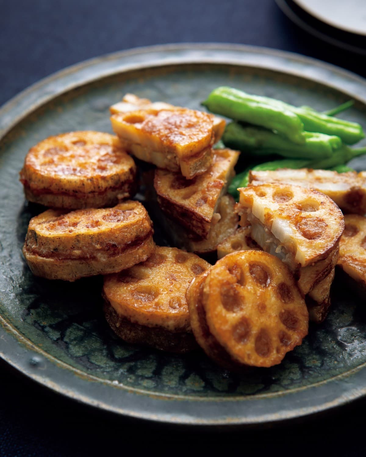 れんこんのはさみ揚げ