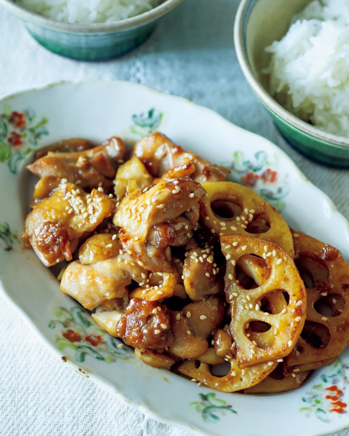 鶏の梅バター照り焼き