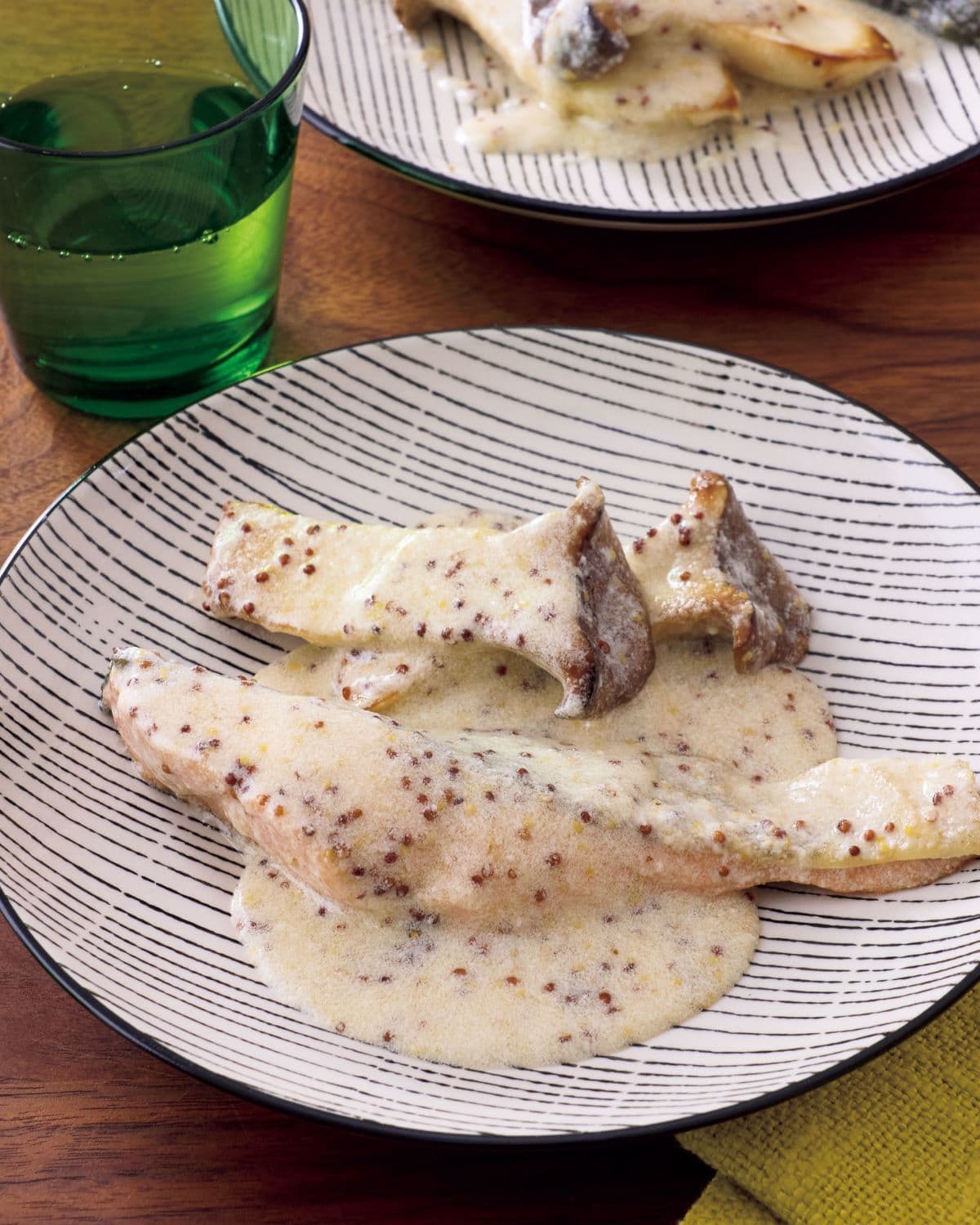 鮭のマスタードクリーム煮