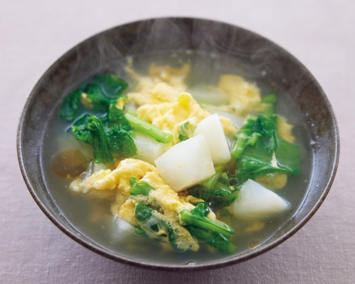 かぶの中華スープ