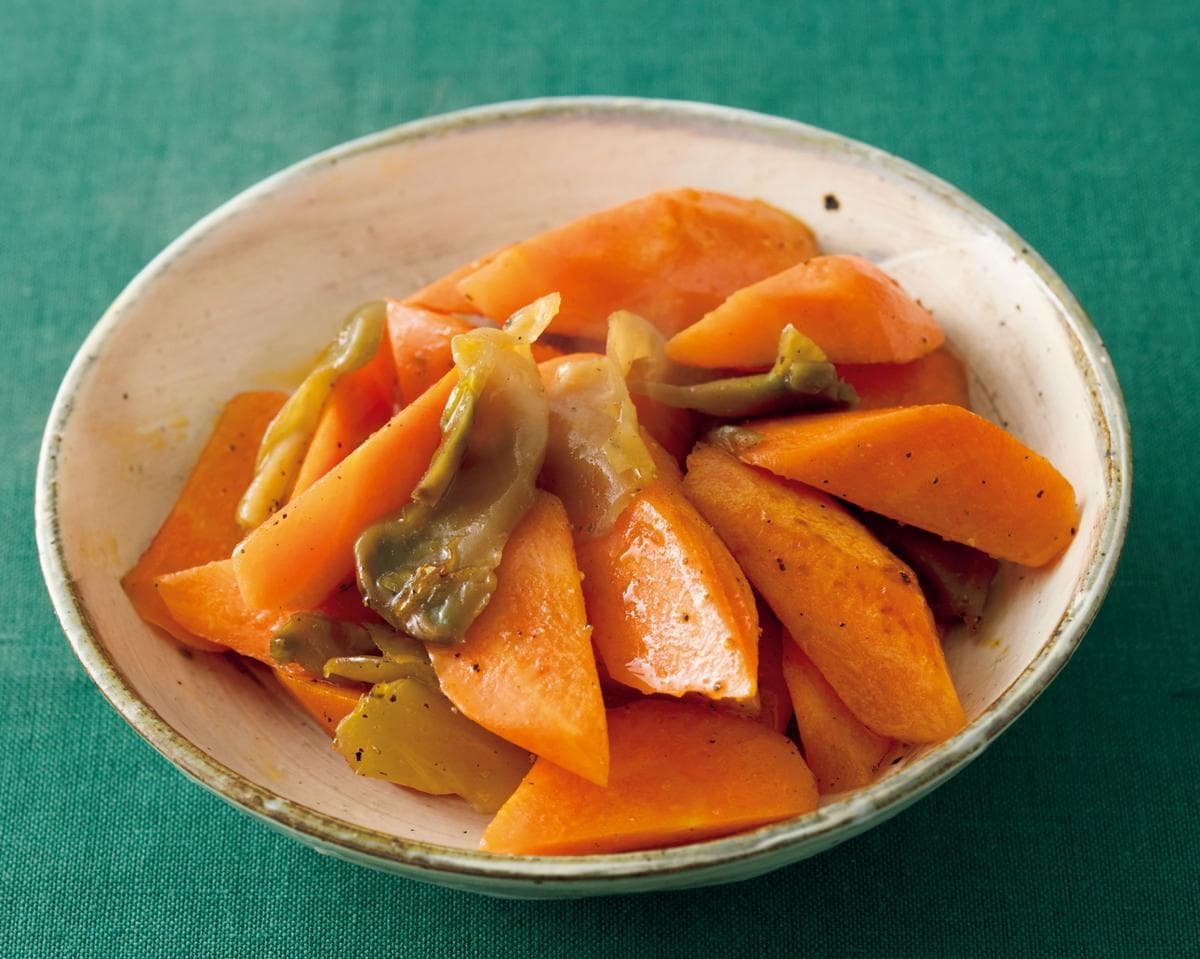 にんじんとザーサイの炒めもの