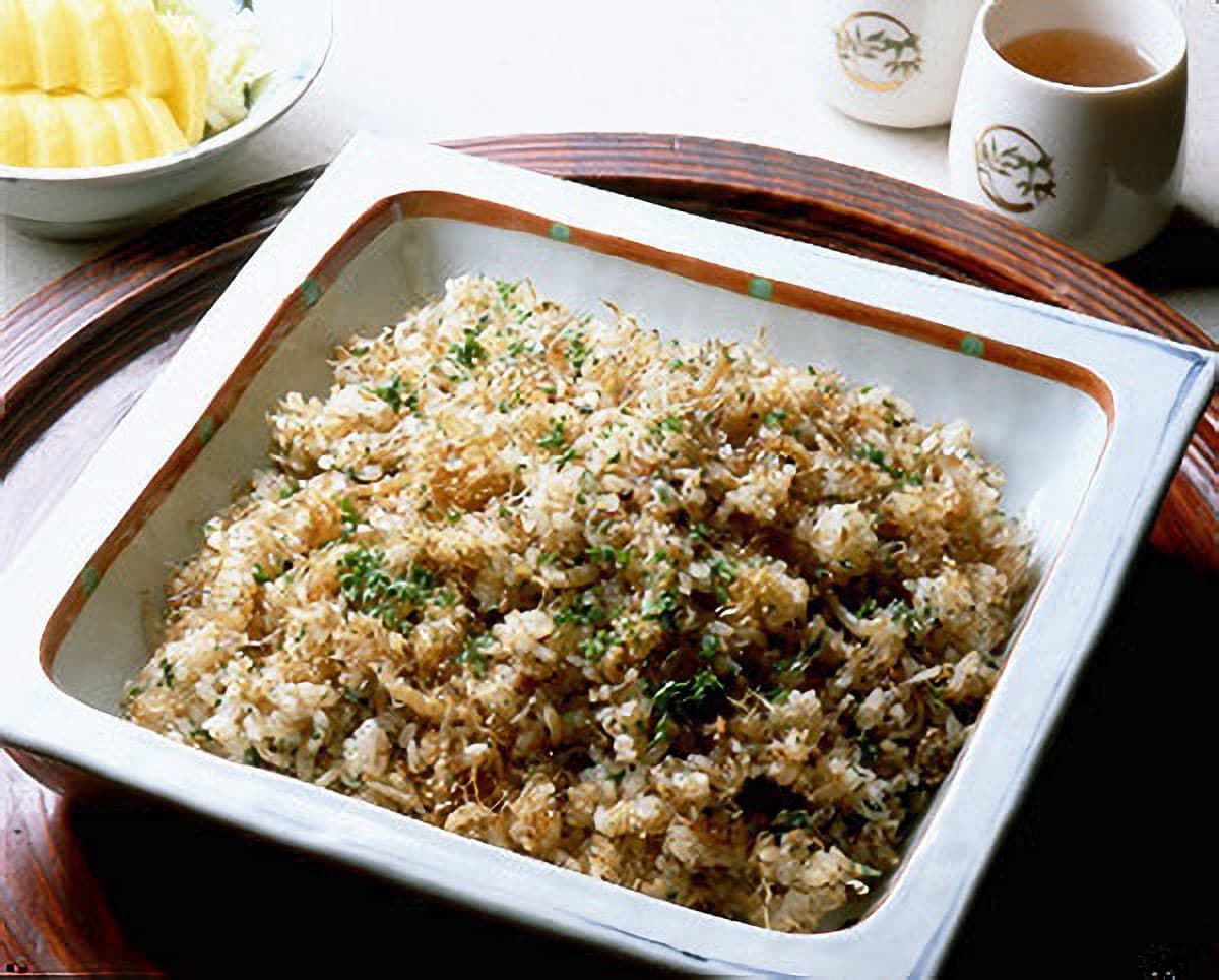 ちりめんじゃことかつお節の炒飯