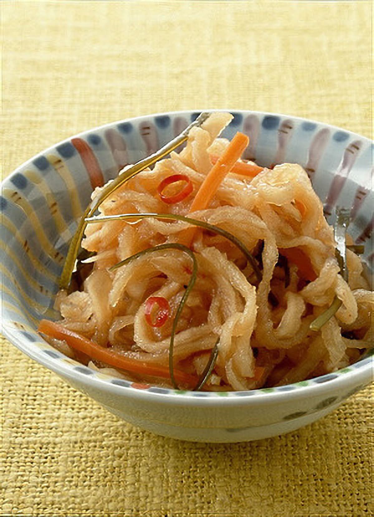切り干し大根の三杯酢漬け