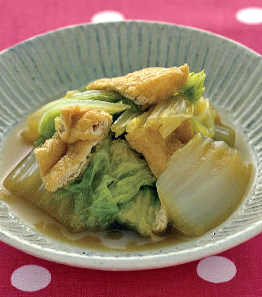 白菜と油揚げのさっと煮