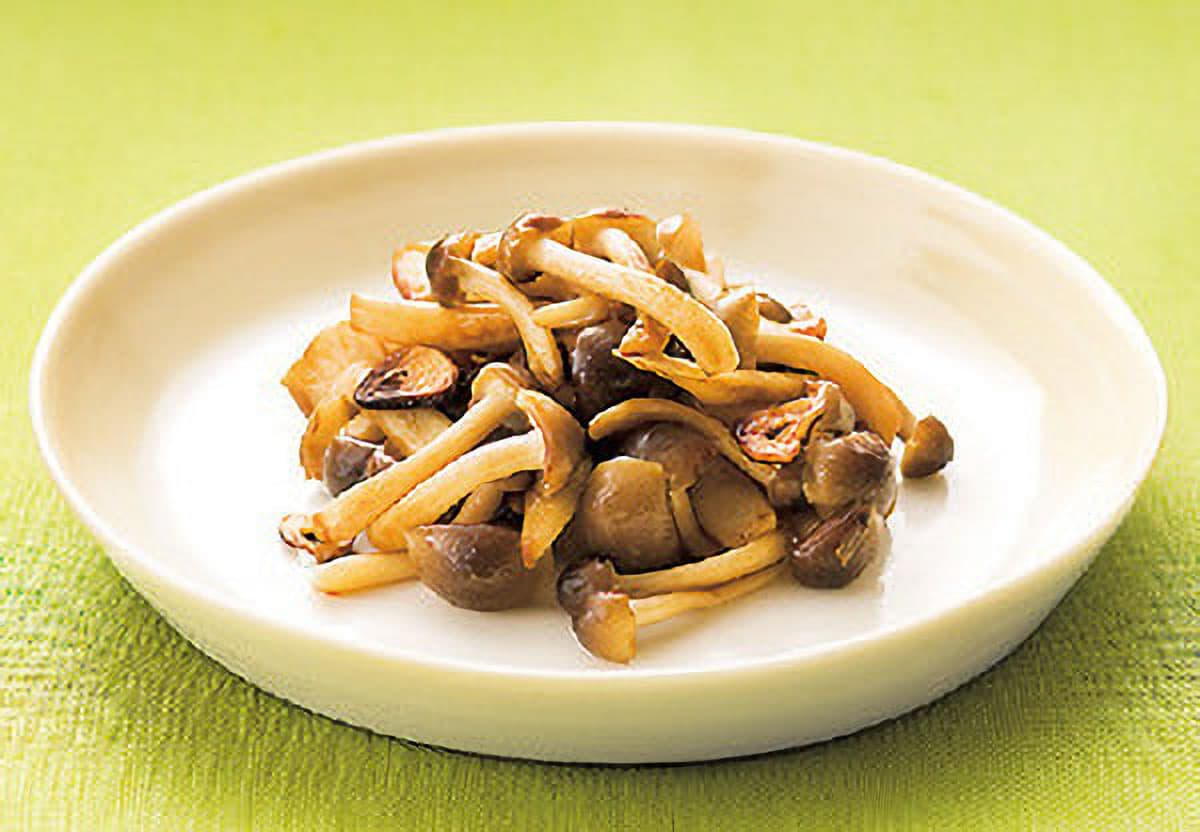 しめじのにんにくしょうゆ炒め