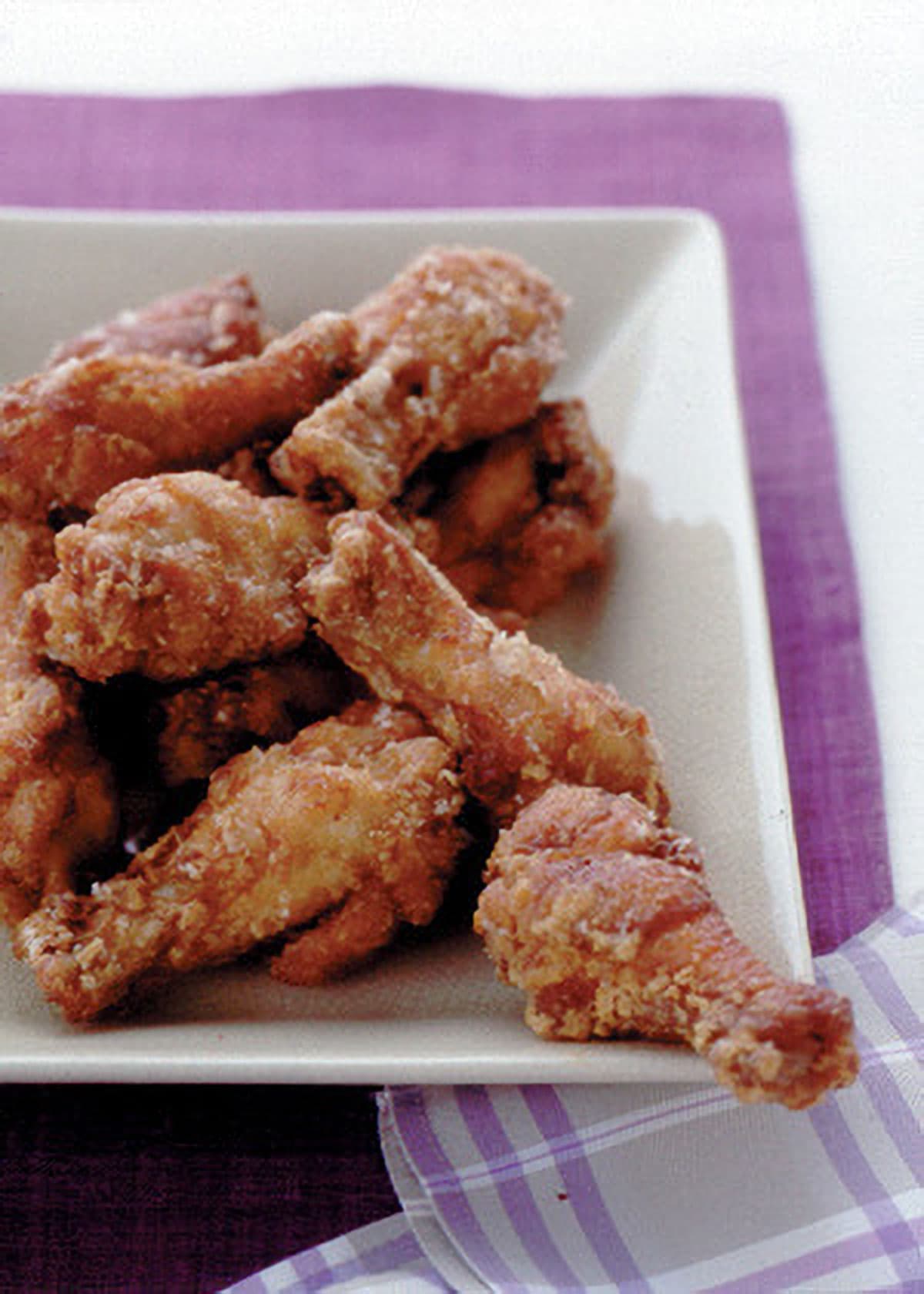 手羽元のから揚げ しょうが風味