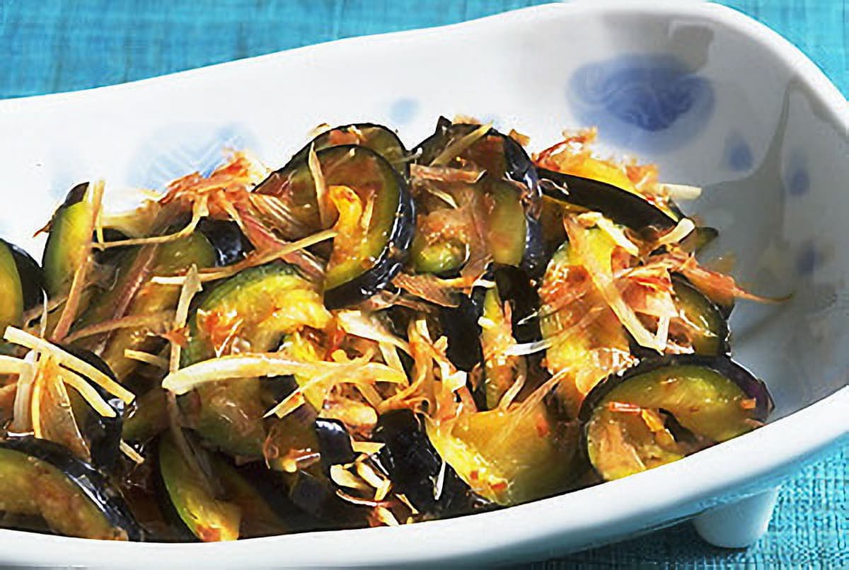 なすとみょうがの刻み漬け