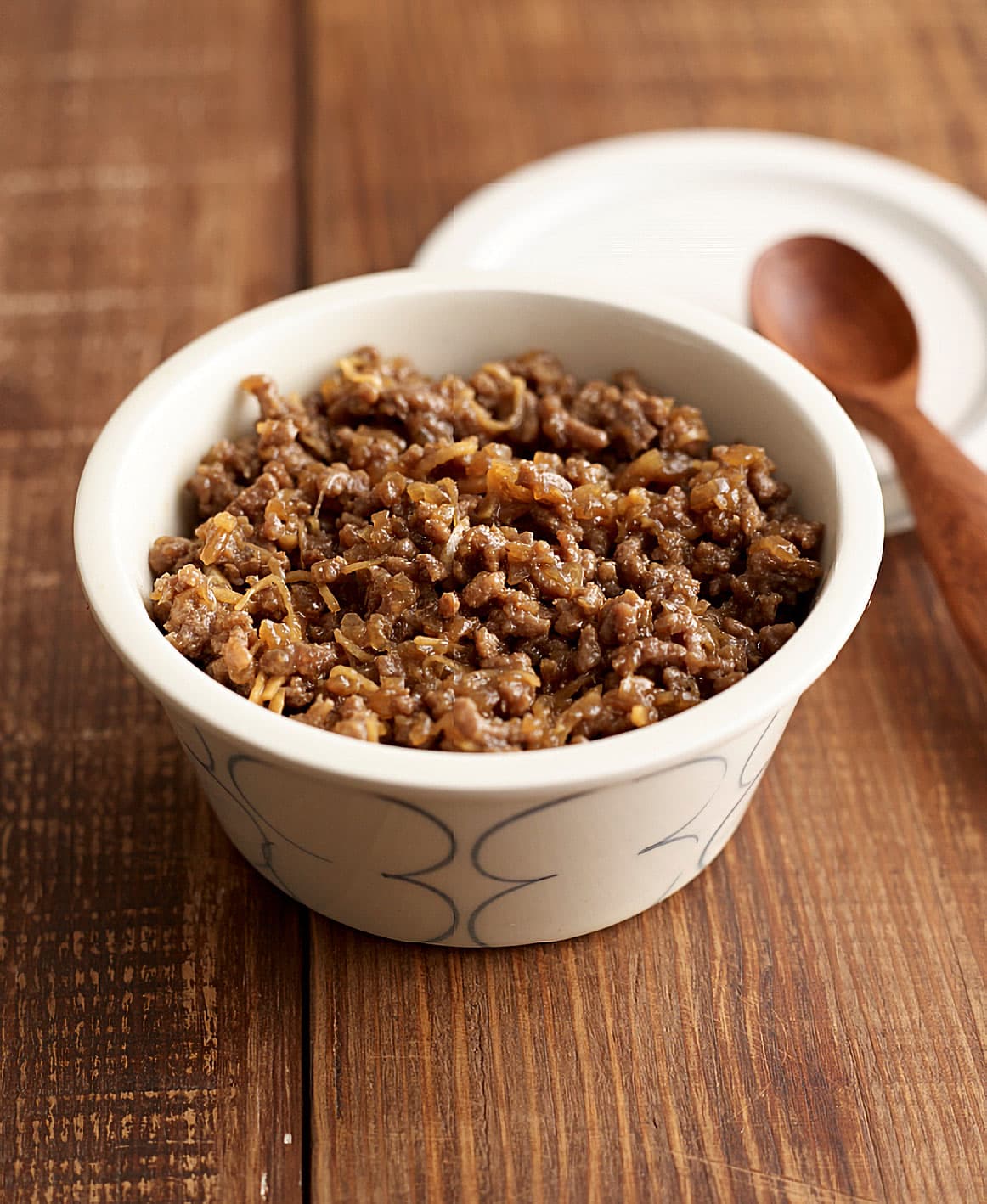 しょうが入り牛そぼろ