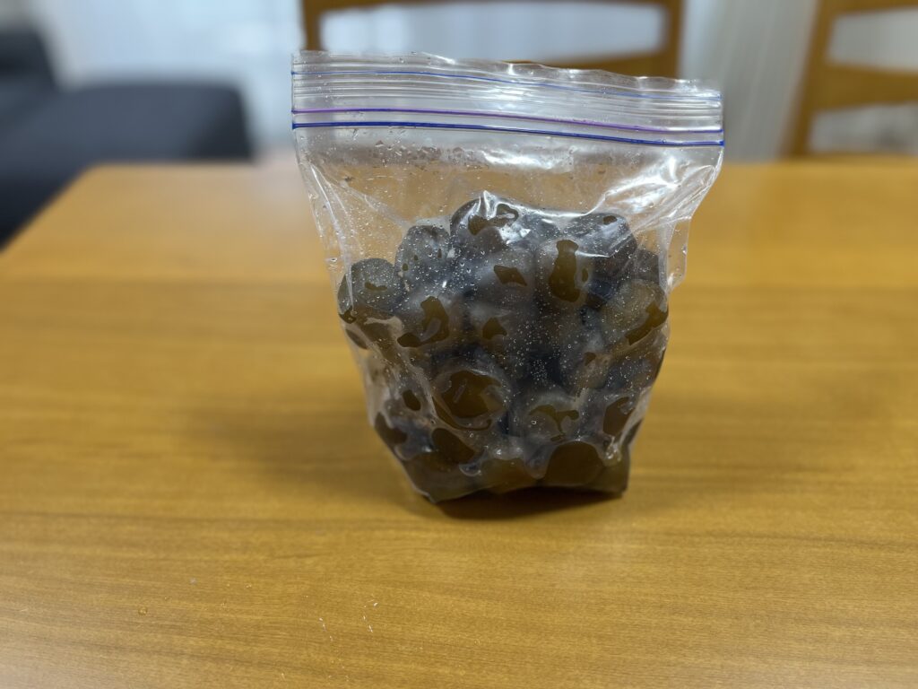 梅シロップの実