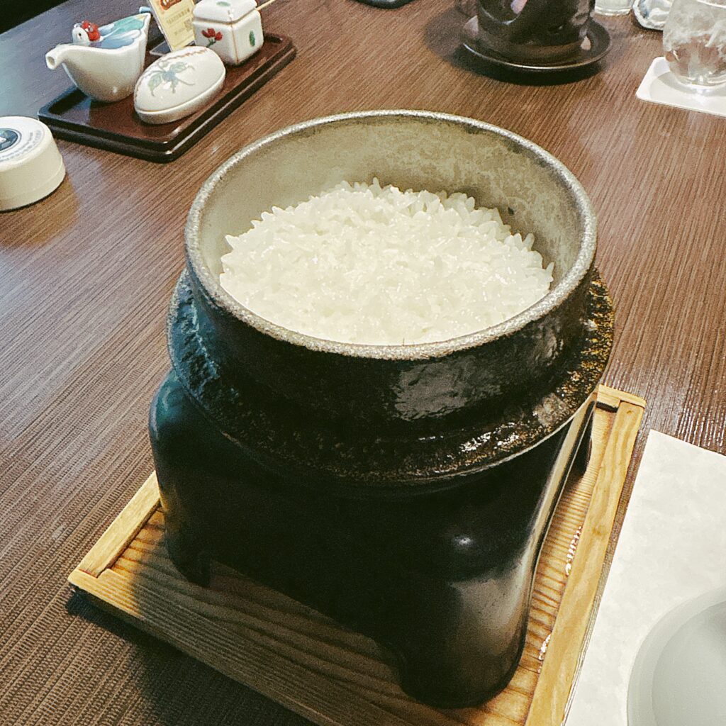お釜ご飯