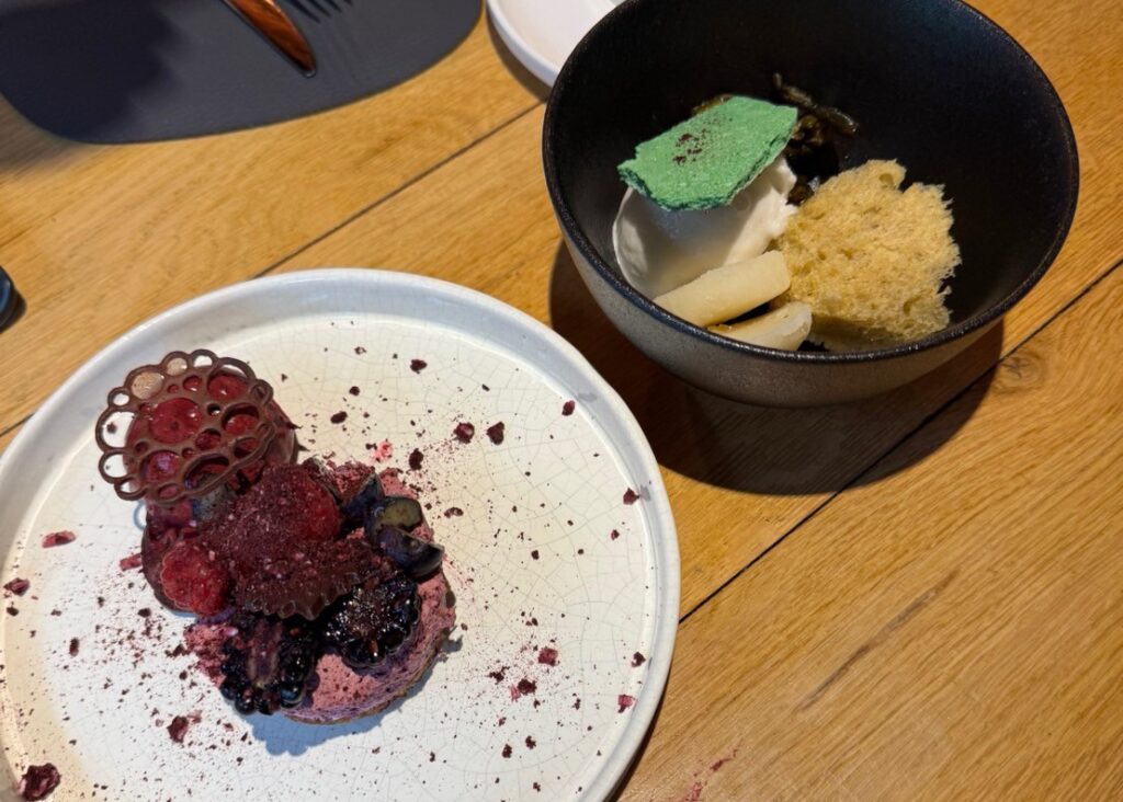 リストニアのお店の料理