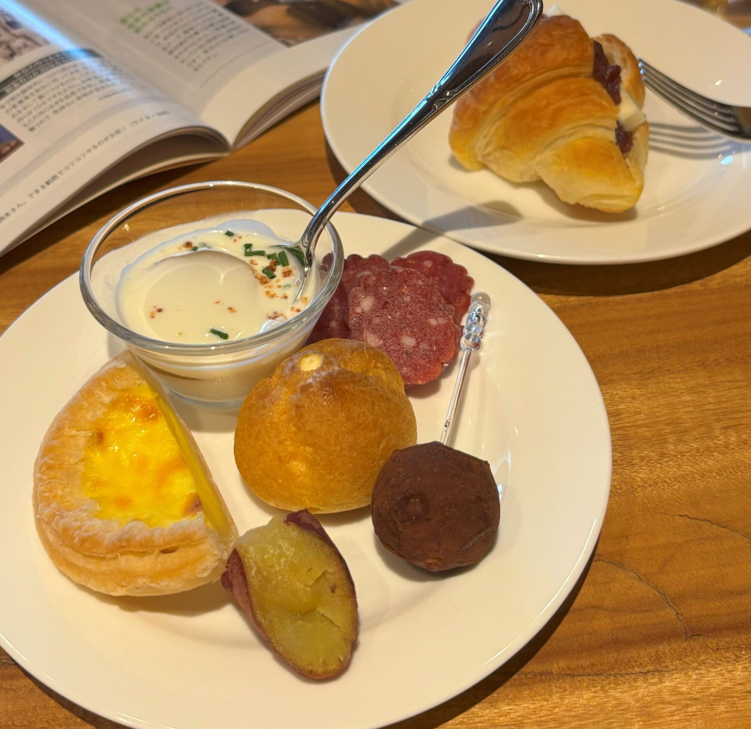 ラウンジでのひととき