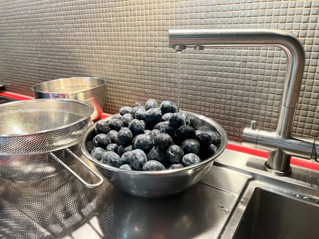 プラム　ケーキ　夏　