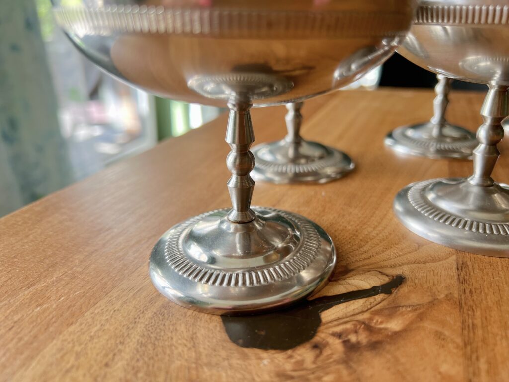 昭和レトロ アイス器 ステンレス