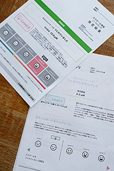 「ソイチェック」検査結果資料