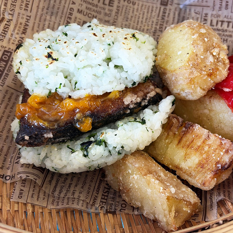獅子奮迅！島のブリ竜田バーガー～潮風と太陽の香り～	
