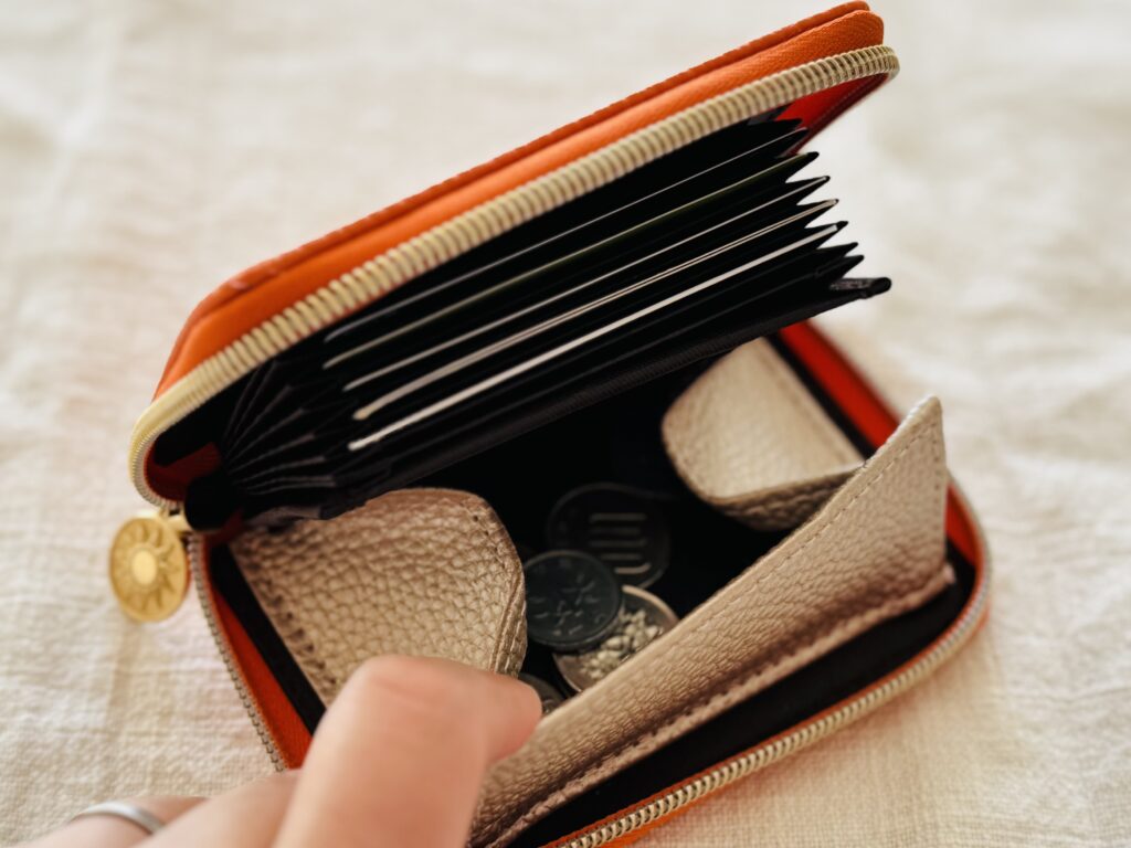 小銭が入れやすい財布