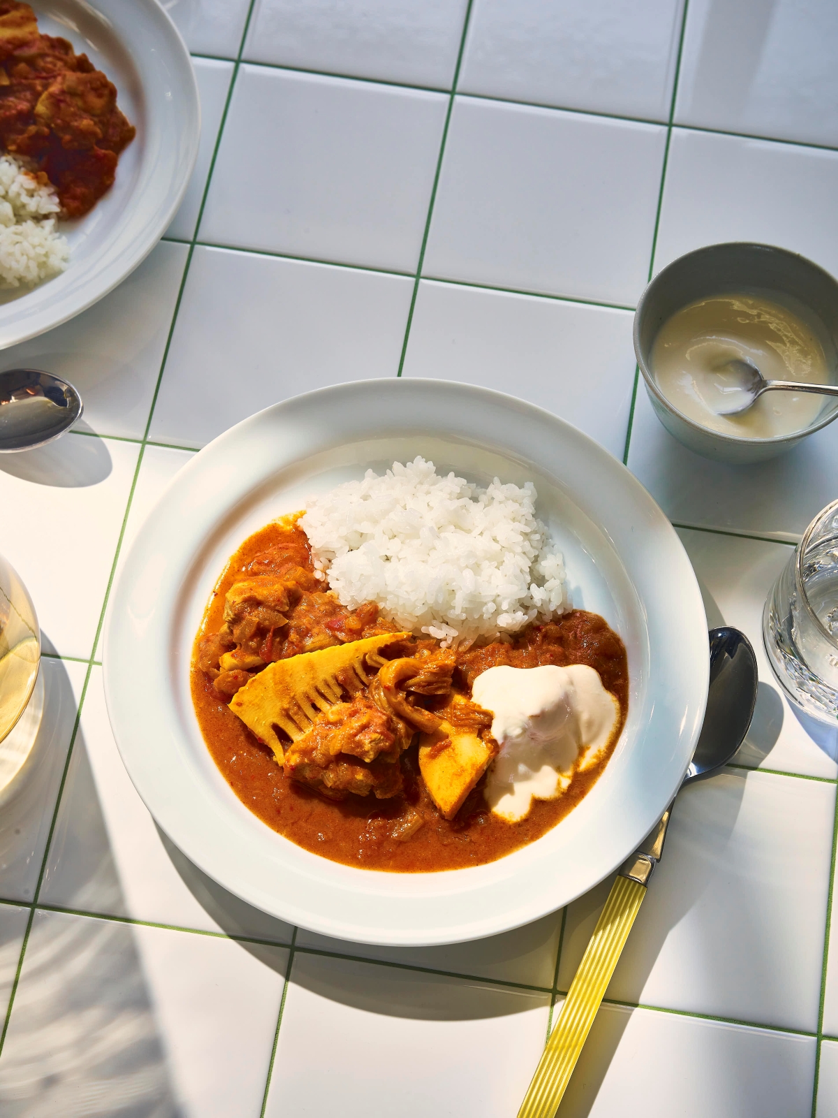 たけのこチキンカレー