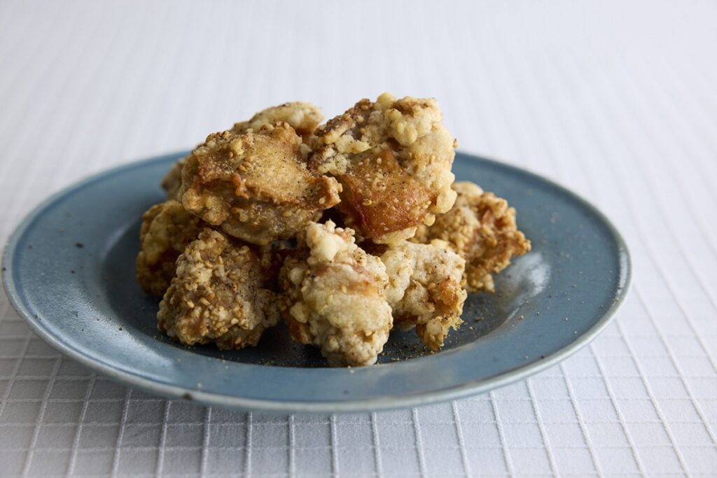 白だしごまから揚げ