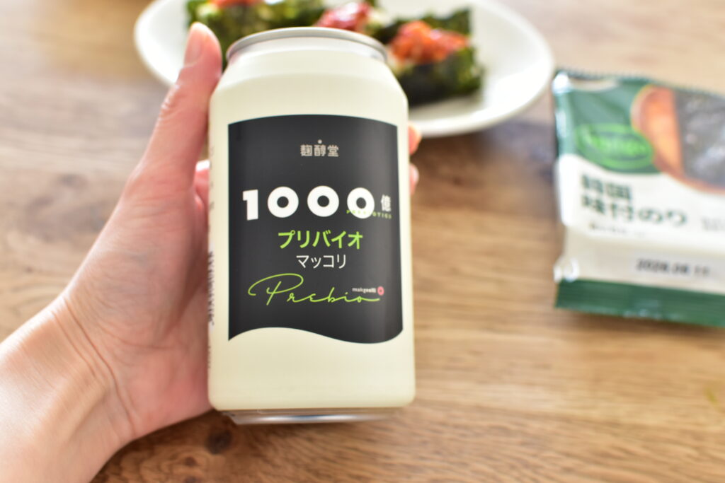 缶のマッコリ