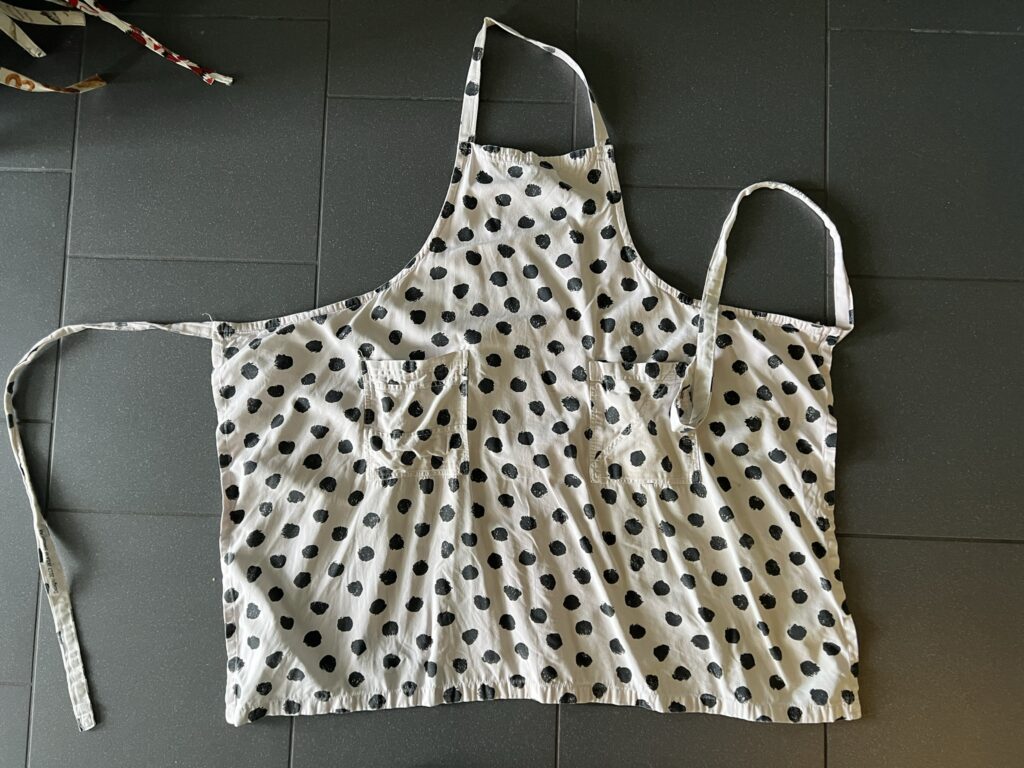 エプロン 仕事着 ハンドメイド 洋裁 前掛け
