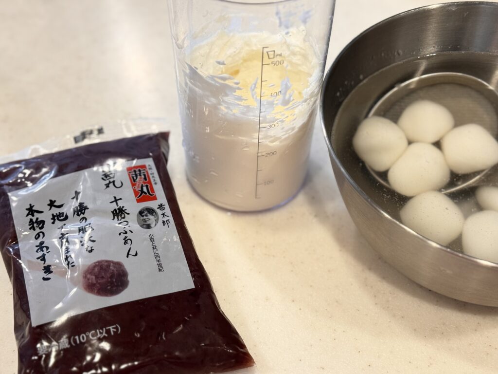OKストアで購入した茜丸の十勝つぶあん