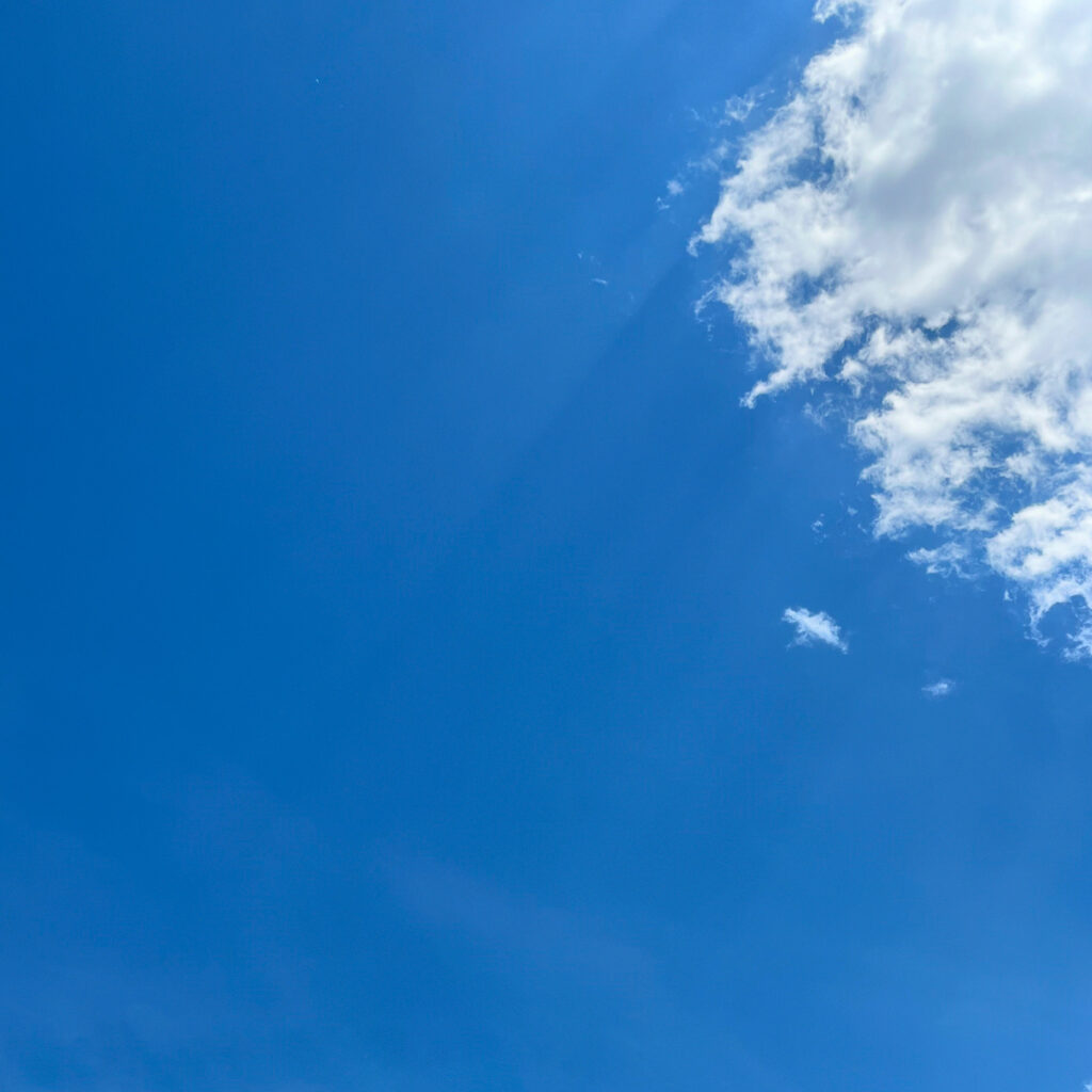 白紙　空