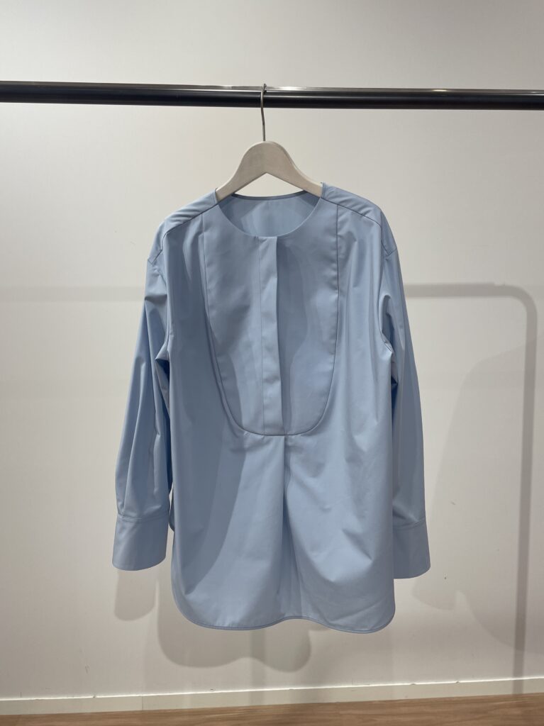 タイプライターブザムシャツ（63 BLUE）