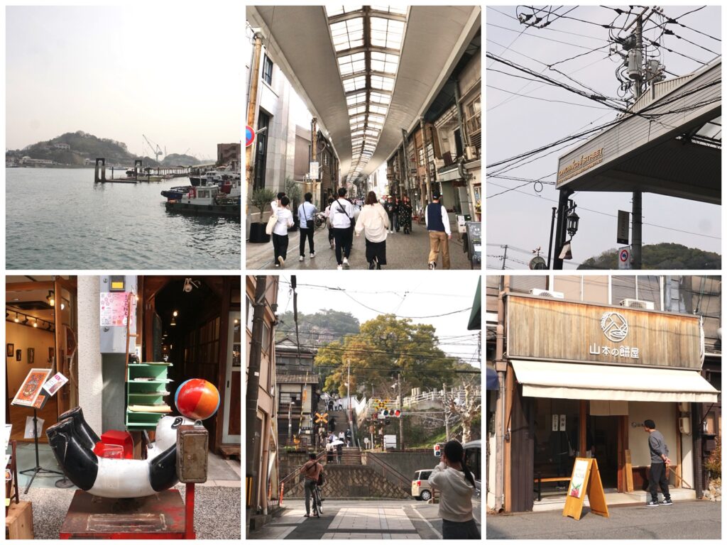 京都から広島、尾道、瀬戸内、因島、松山までのバックパック旅。道後温泉にもより、途中レンタカーを借りて3泊4日で家族旅行です。