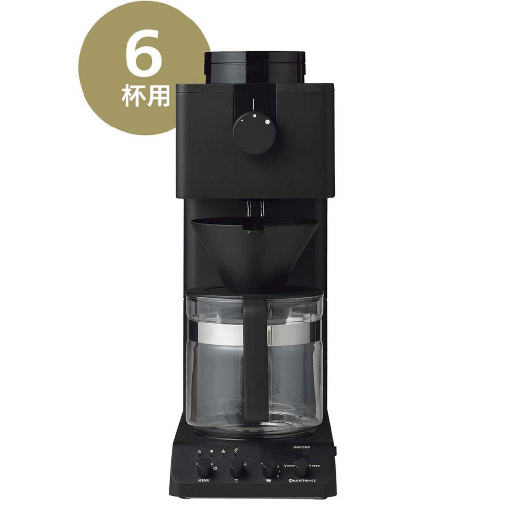 ツインバード 全自動コーヒーメーカー CM-D465B