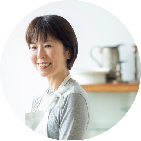 笑顔のワタナベマキさん