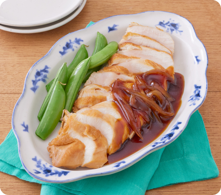 鴨ロース風! 鶏胸肉の柔らか煮
