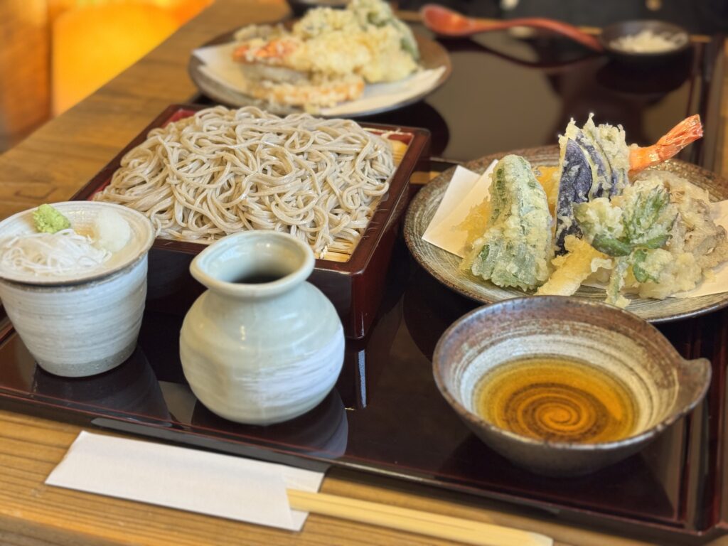 たっぷりのざるそば