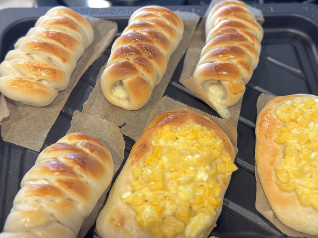 こんがり焼けたパン