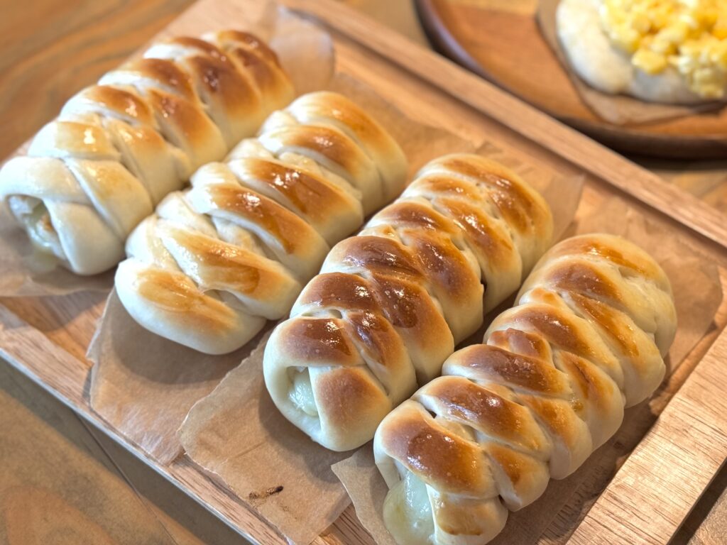 卵液を塗っててりてりに