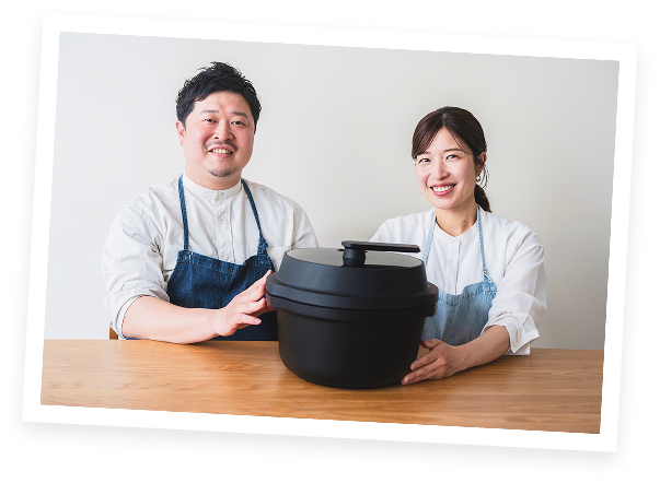 オートクッカーとぐっち夫婦