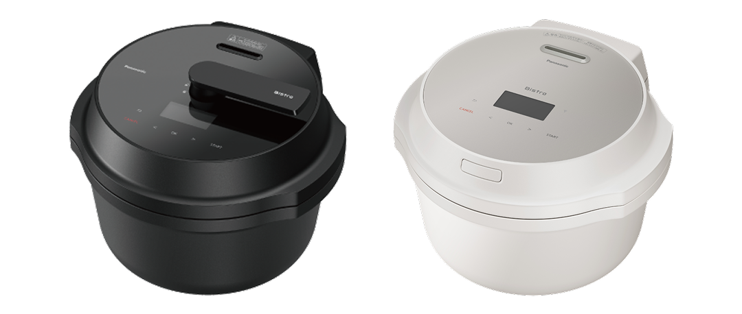黒のオートクッカーNF-AC1000/白のオートクッカーNF-AC700
