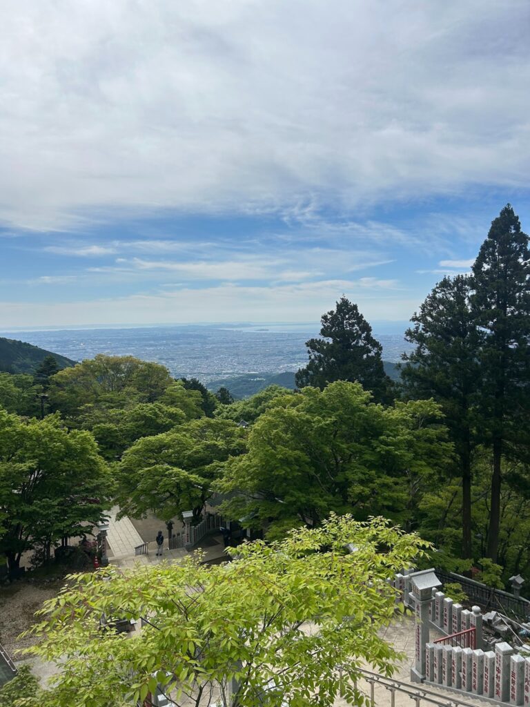大山の景色