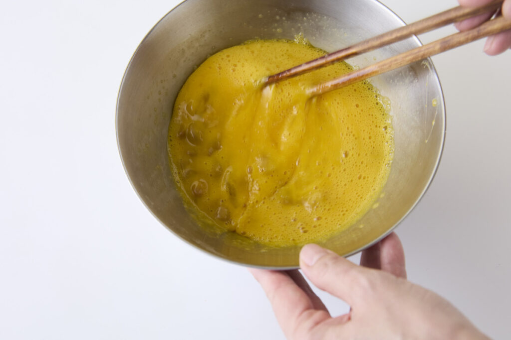 和風納豆オムレツ
