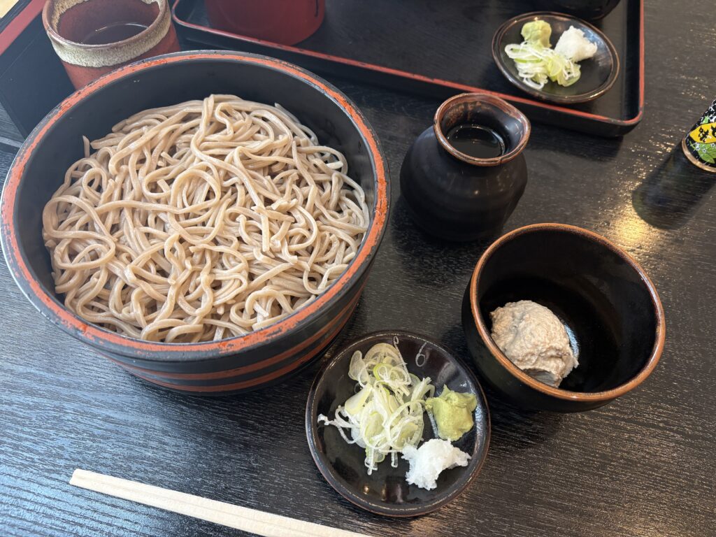 長野の蕎麦屋「草笛」の蕎麦