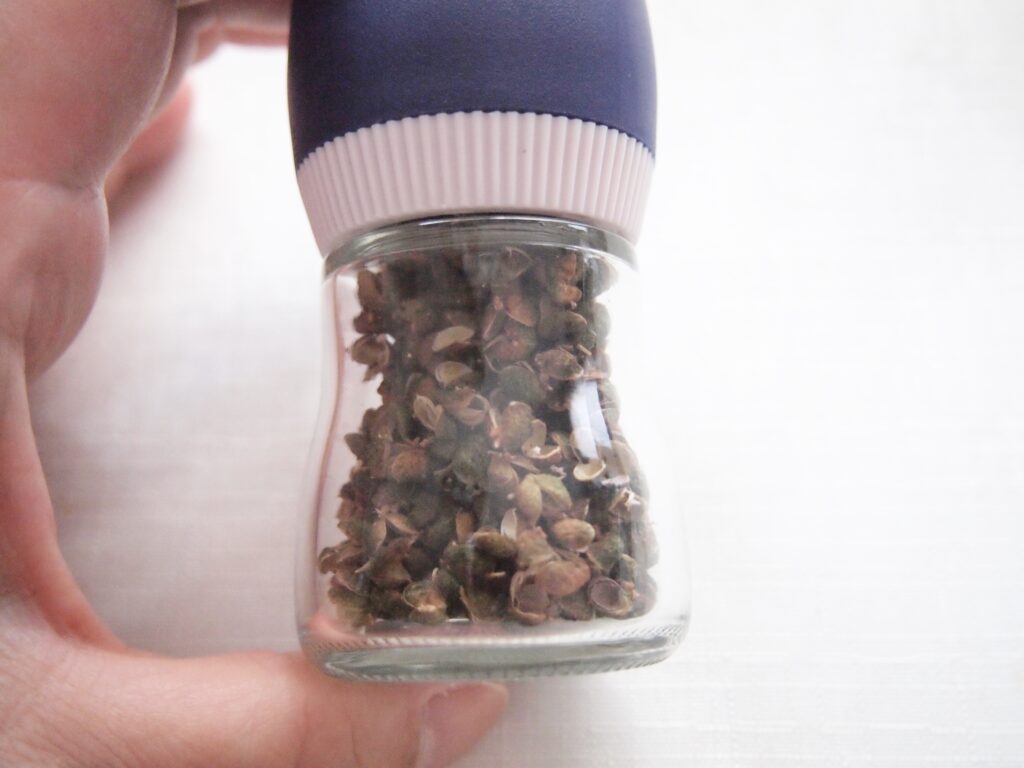 粉山椒の作り方