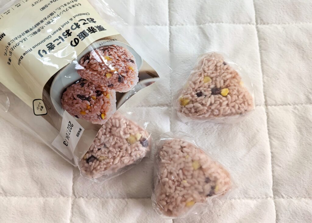 無印良品の冷凍おにぎり